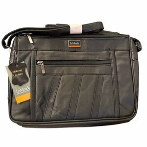 Lemonade’ Black Genuine Leather Bag